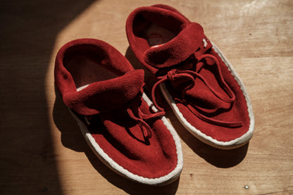 Red Pueblo Moccasins