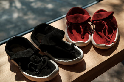 Red Pueblo Moccasins